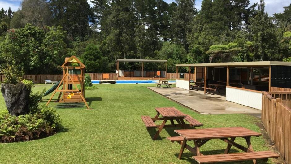 Sapphire Springs Holiday Park And Thermal Pools Katikati Exterior foto